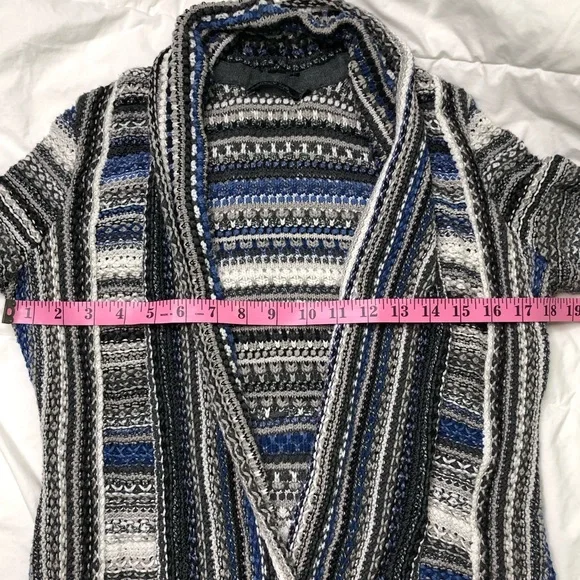 Nic + Zoe Open Front Knit Cardigan Sweater - Picture 5 of 7